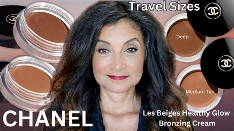 how to apply chanel healthy glow bronzing cream|Chanel bronzing cream travel size.